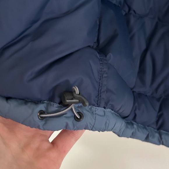 Mountain Hardwear Men's Blue Puffer Vest 650 Down Insulated Zip Front Pockets - Picture 11 of 11